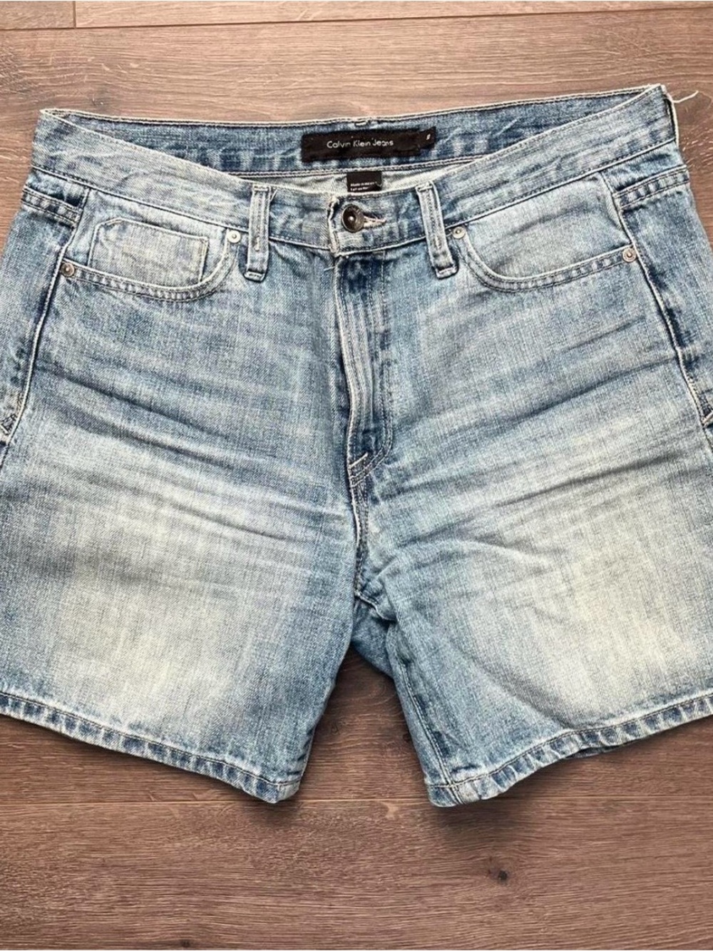 Calvin Klein Jeans Light Wash Denim Men’s Shorts